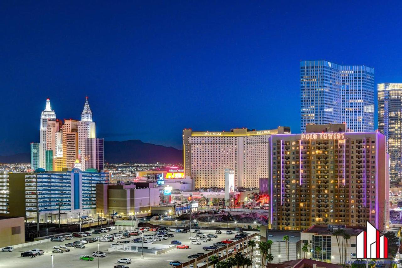 Mgm Signature-15-717 F1 Track & Strip View Balcony Las Vegas Exteriör bild